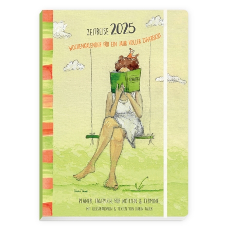 Taschenkalender Planer Zeitreise 2025 Grätz  Verlag